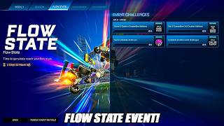 New Flow State Event Right Now In Rocket League With Free Black Market Drop