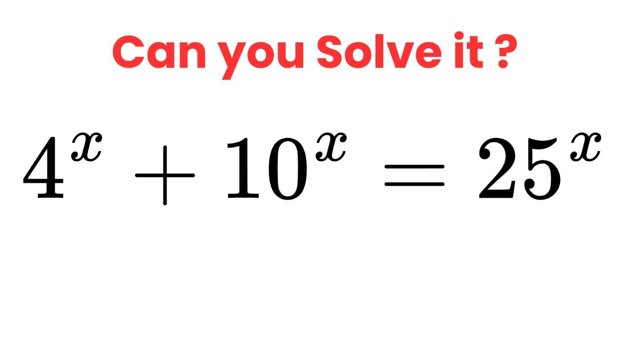 A little Tricky Math Problem - YouTube