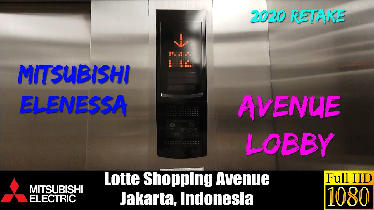[R01] 2012 Mitsubishi ELENESSA MRL Lifts - Lotte Shopping Avenue, Jakarta (Lift Avenue)