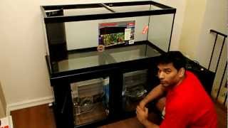 75 Gallon Corner-Flo Pre-Drilled Glass Aquarium, Stand and Model 3 Sump This is a quick intro to our 75 Gallon Corner-Flo Pre-Drilled Glass Aquarium, Majesty Stand and Model 3 Sump from Marine Land.