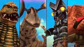 大怪獣バトル！】［エレキング×レッドキング vs レイキュバス×バルタン