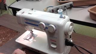 How to thread Janome Class Mate