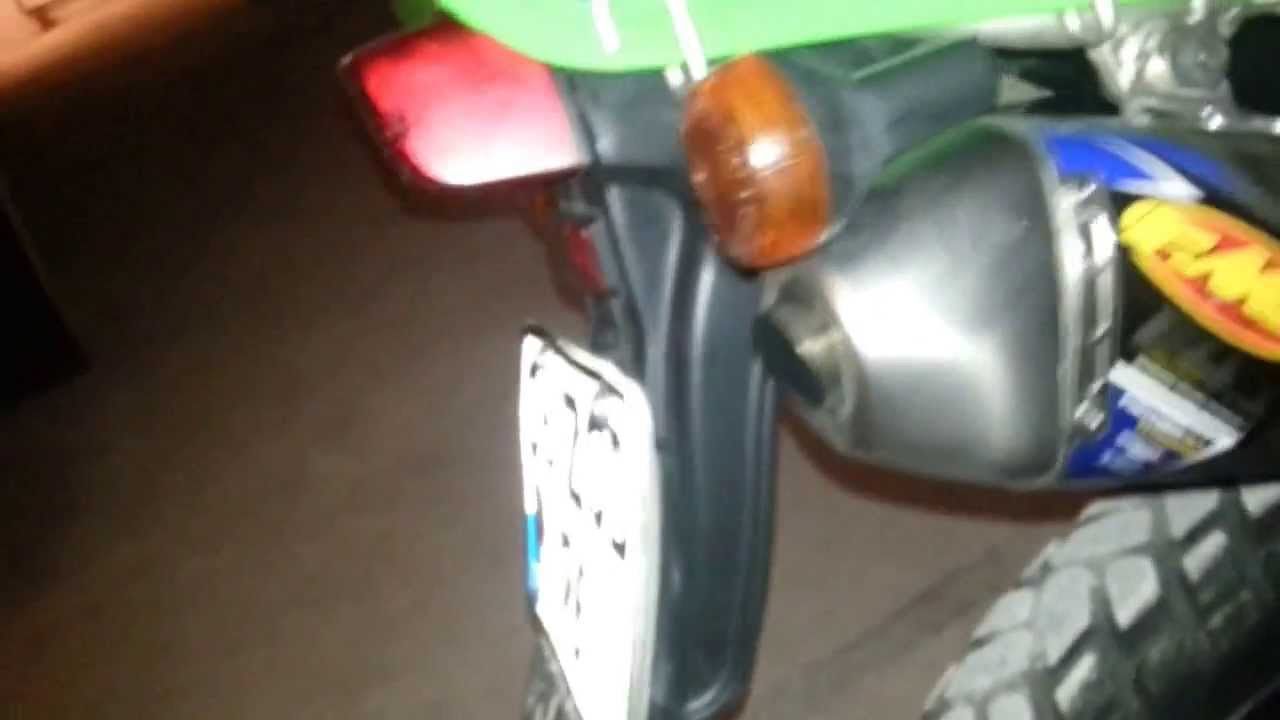 Kawasaki KLR 650 C FMF F4.1 Exhaust YouTube