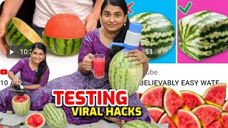 Worth Trying Watermelon 🍉 Hacks⁉️ Testing The trend💥 by How Hema 5,318 views 1 month ago 14 minutes, 5 seconds