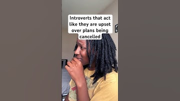 INTROVERTS WHEN PLANS ARE CANCELLED #shorts #relateable #short #shortsvideo #funny #comedy
