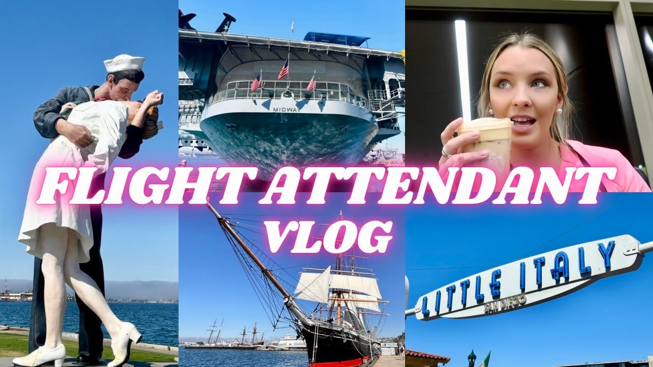 VLOG: ADYS, crash pads, commuting, PINKtober, San Diego layover 🛩️🩷🌇