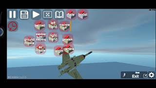 Yf-18 downgrade of yf-19 from anime macross plus.name game:sandbox world 3d mechanics