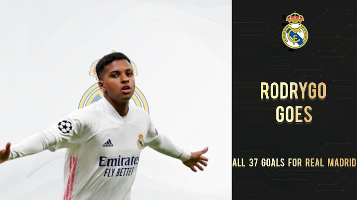 Rodrygo | All 37 Goals for Real Madrid so Far
