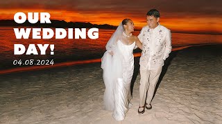 Wedding Vlog: We're Finally Married! | Miggy & Laureen Uy Cruz