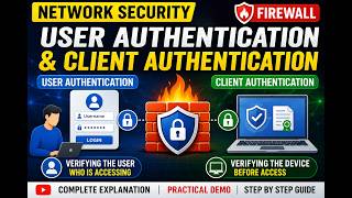 Network Security Firewall : User and Client Authentication Vol-3