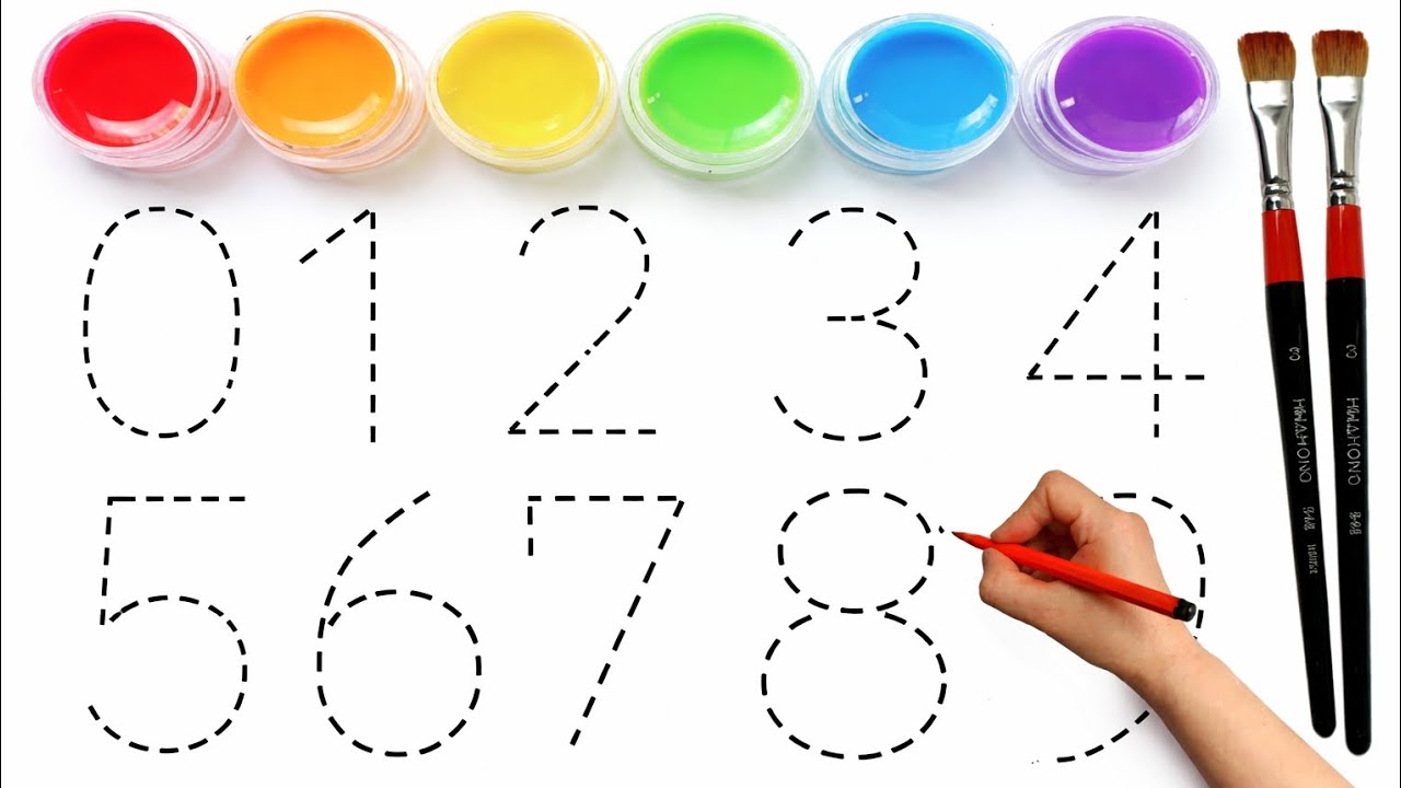 12345 | Numbers | 1234 Number Names | 0 to 9 counting | 12345 learning ...