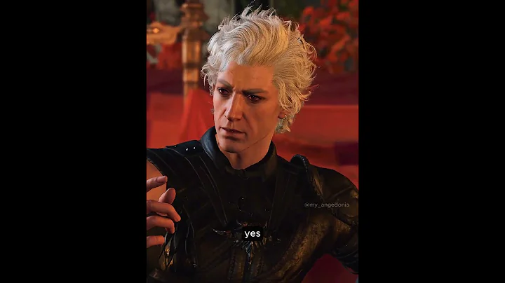 Astarion reacts to Dark Urge Slayer form #Astarion #bg3 #darkurge