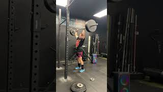 Four push press at 175 pounds #crossfit quad push press with 79 kilos Olympic lifting accessory work
