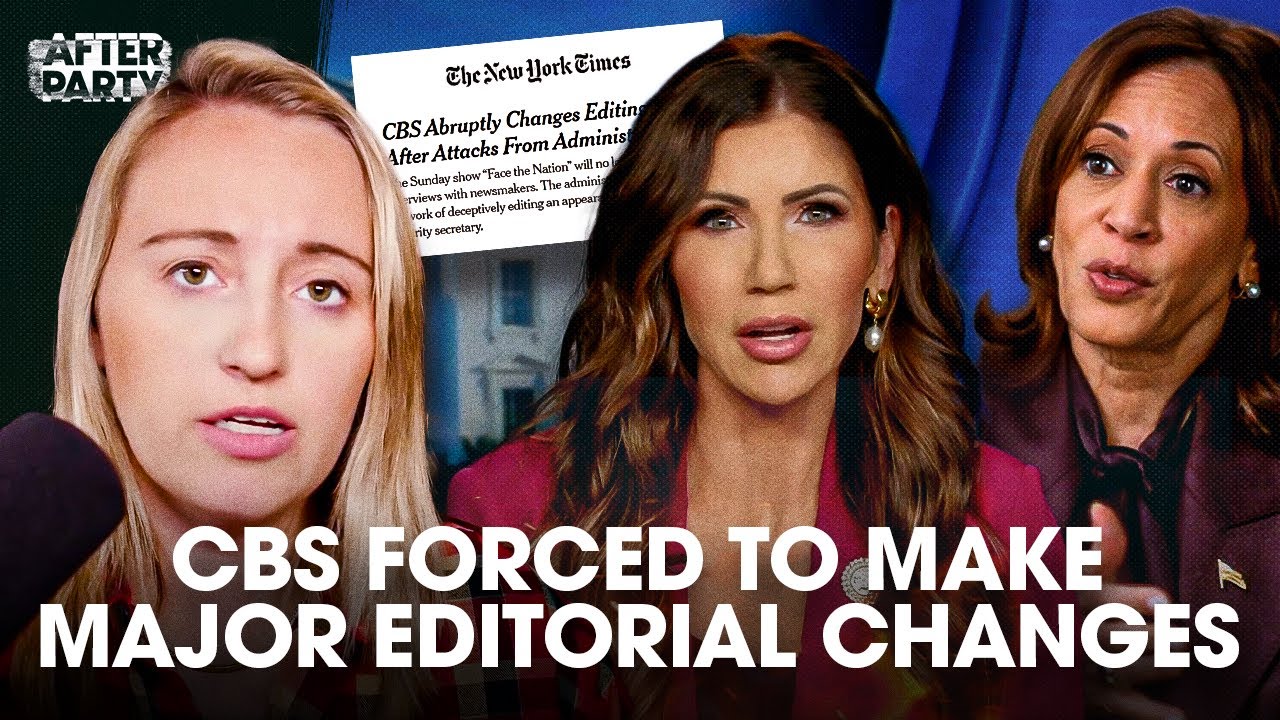 CBS Forced to Make MAJOR Editorial Changes After Controversial Kamala Harris and Kristi Noem Edits