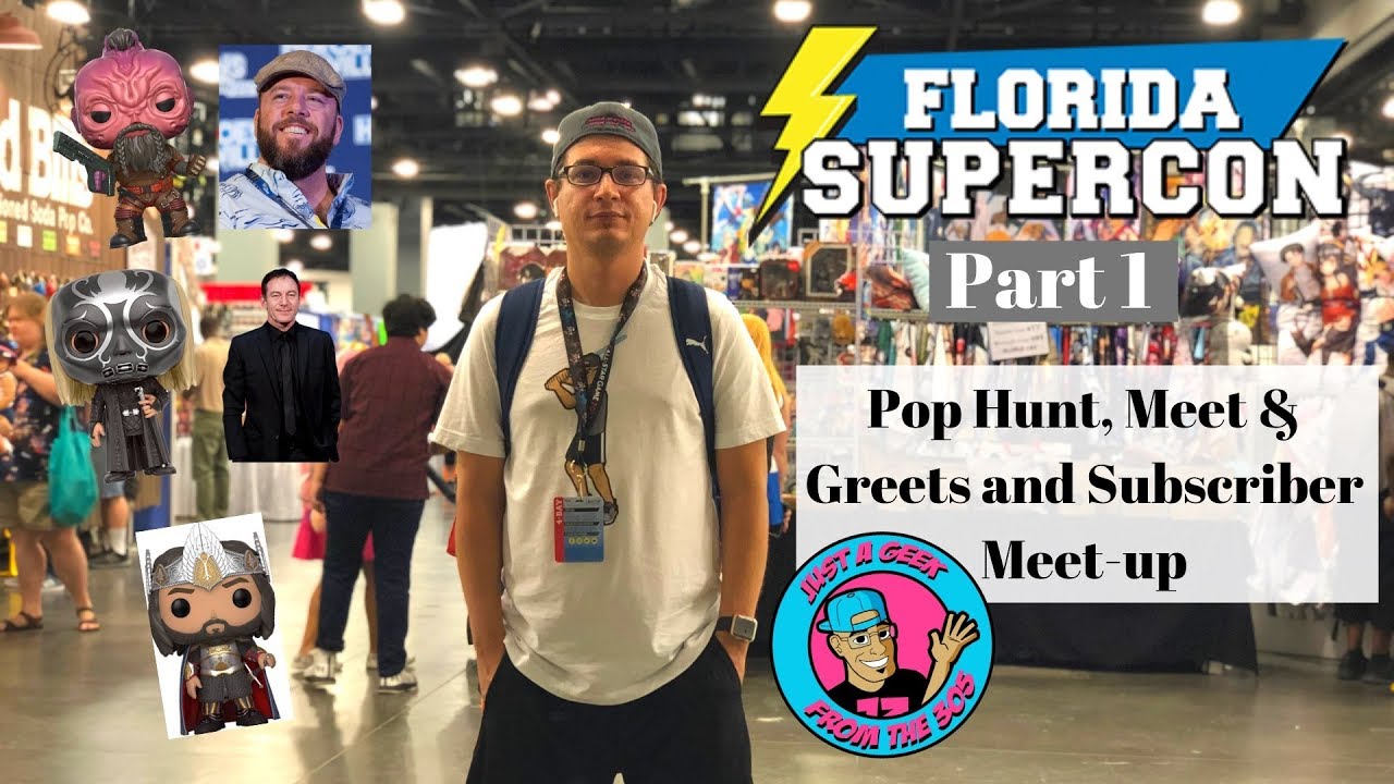 Download FLORIDA SUPERCON 2019 PART 1 POP AUTOGRAPHS MEETING SUBSCRIBERS & POP HUNT