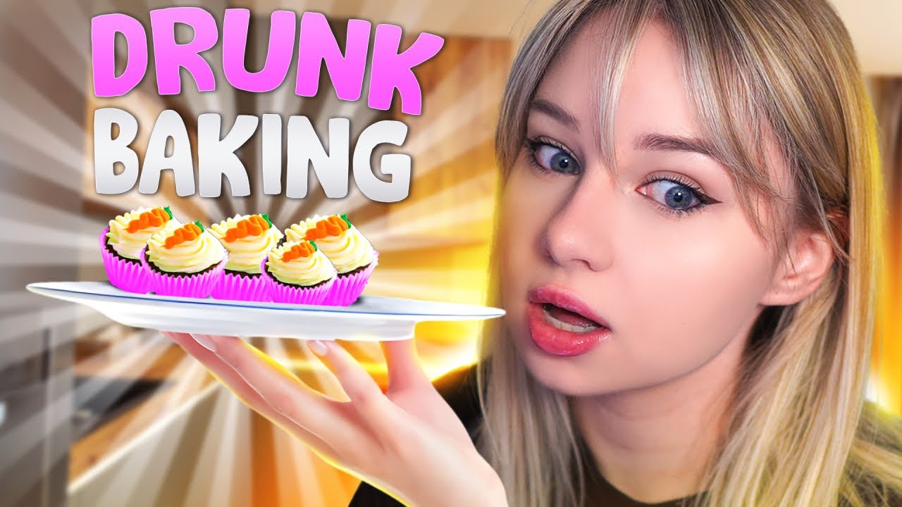 I got drunk and started baking cake