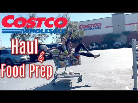 Pretty Large Costco Haul & Food Prep! Costco & Publix Grocery Haul & Meal Plan (Kind