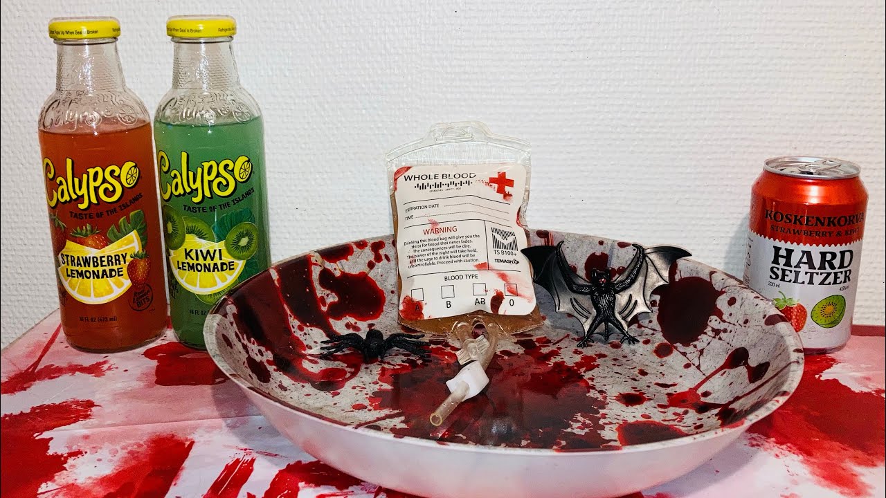 BLODPÅSE HALLOWEEN DRINK (ALKOHOL)