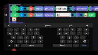 I create joystick nondescript for itsmagic engine