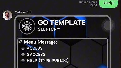run bot protect line golang template file
