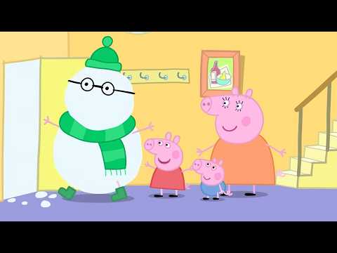 Peppa Pig Playground 🐽 | Mr Snowman Visits | Peppa Pig Full Episodes
