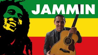 Bob Marley Jammin - Acoustic Guitar - Chords and Lyrics - Rhythm