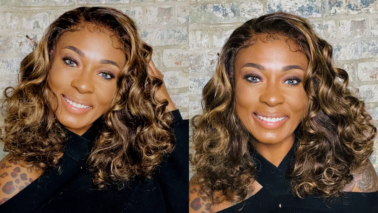 GORGEOUS HONEY BLONDE CURLS | LADY HANNE HAIR