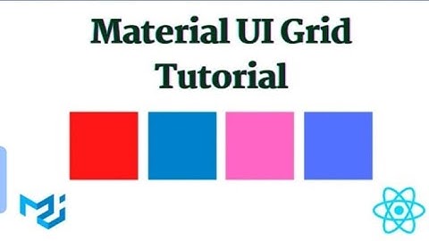 Material UI Grid System - Responsive Cards Layout | Material UI Grid Tutorial | Material UI Cards |