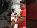 Son teaches mom how to make chicken Parmesan #shorts