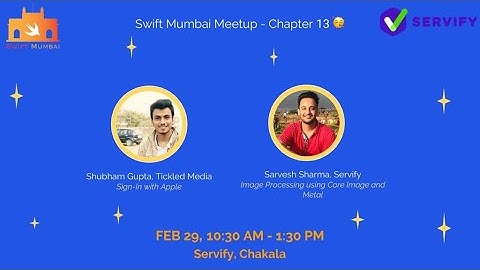 Swift Mumbai Meetup @ Servify
