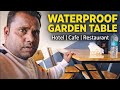 Garden Table Design Waterproof | Hotel Cafe Restaurant Furniture Ideas