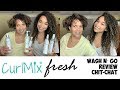 CurlMix FRESH Wash N' Go + Review