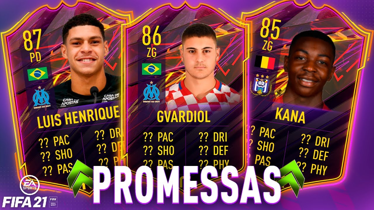PROMESSAS DESCONHECIDAS DO FIFA 21!!