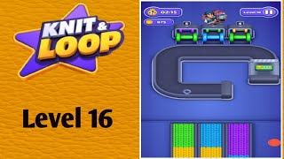Knit N loop level 16 solution and walkthrough 