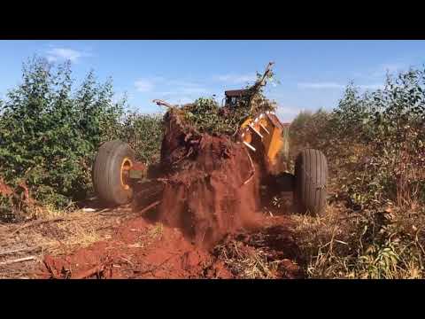 Stump Puller 1720 working in Brazil