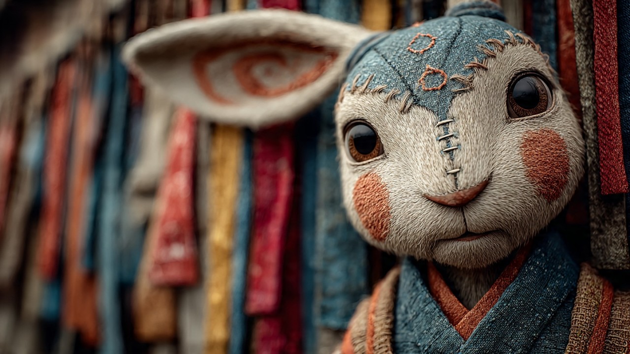 Threadbare Wonderland | Dreamy Acoustic Folk AI Music Video