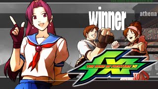 Dreamcast The King Of Fighters Xi  Psycho Soldier Arcade Mode