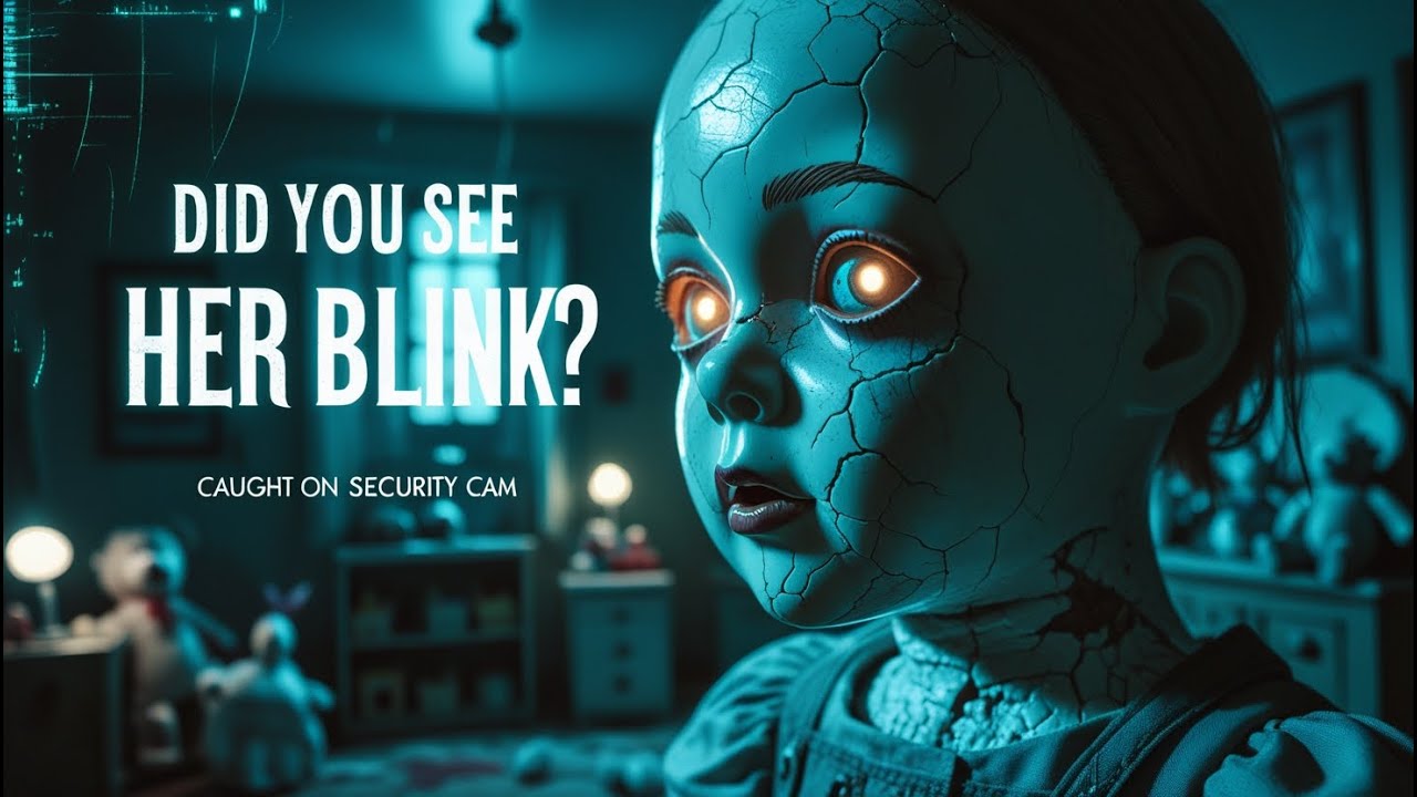Real Footage: Possessed Doll Caught Blinking on Security Camera