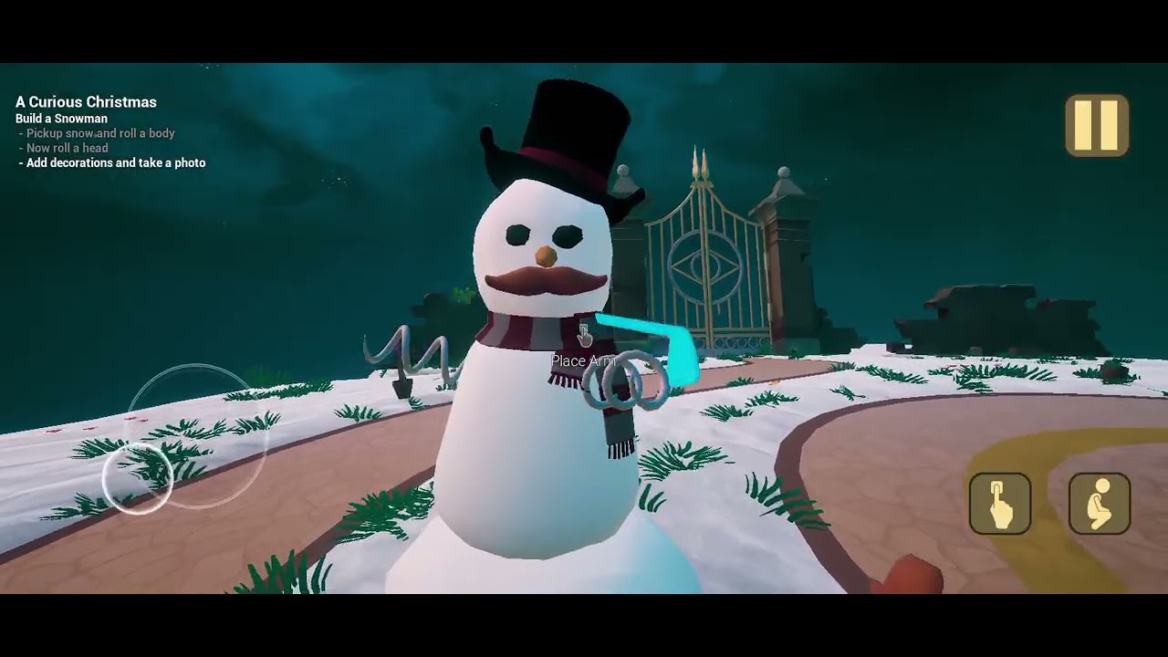 The baby in yellow # Christmas 🎄#snowman ⛄#games #Dangerousbaby 😳 (part-1)