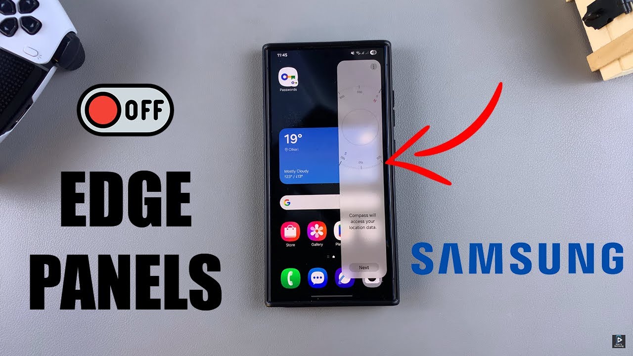 How To Disable (Remove) Edge Panels On Samsung Galaxy Phone - YouTube
