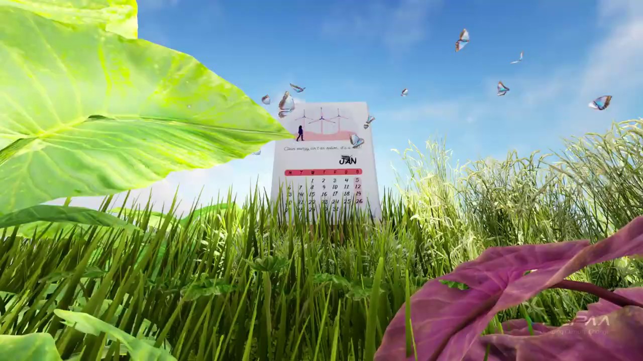 Pepaa - A Calendar that Grows into a Garden - New Year Calendar 2020