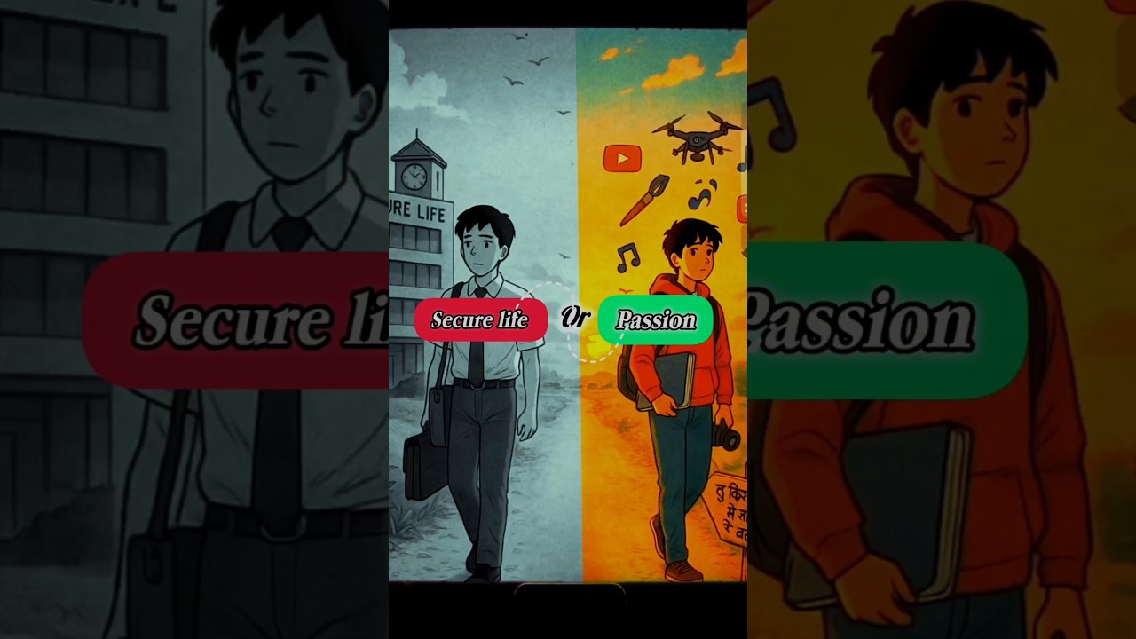 Ek raste pe paisa hai, dusre pe zindagi…💥