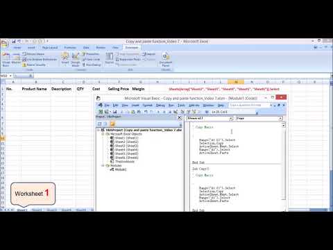 Macro Training 7 of 8: Create a macro using copy function