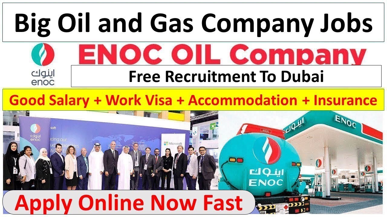 Emirates National Oil Company Jobs In Dubai 2023 YouTube