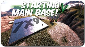 Building An Alpha Base! | NEW Official PVP Tribe Life Series | ARK: Survival Evolved | EP 2