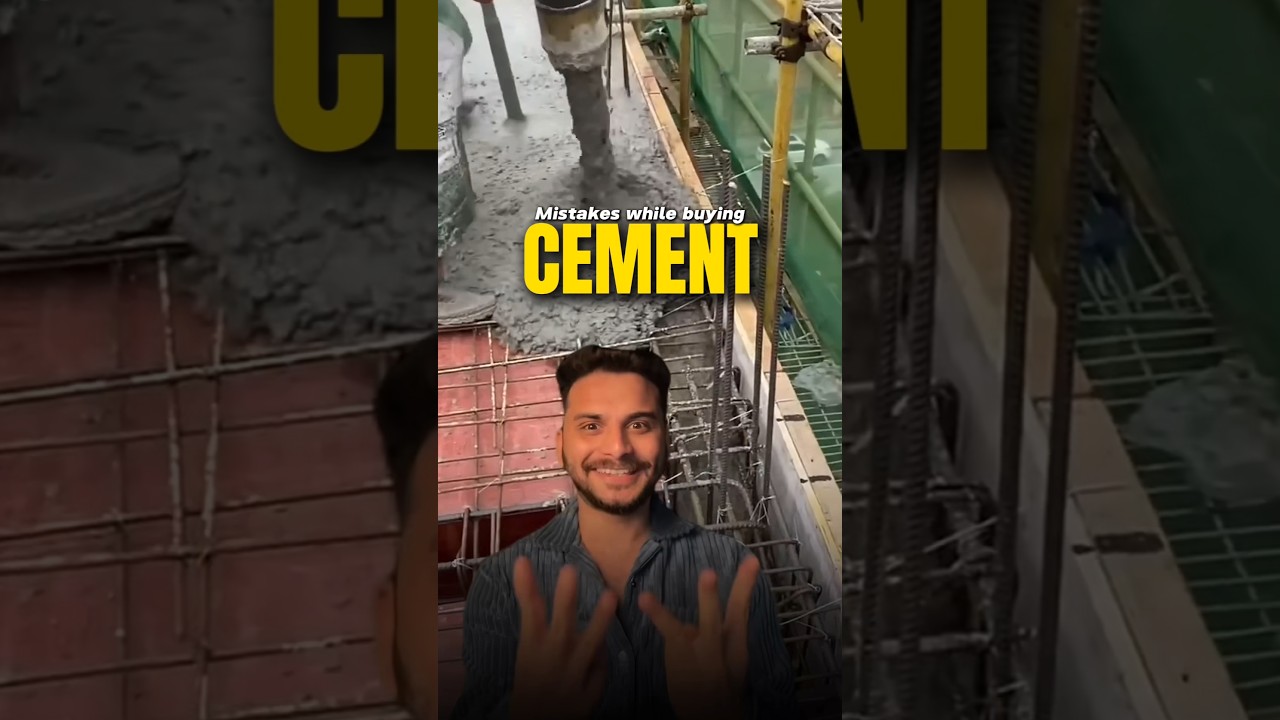 Cement buying mistakes -  Home Construction ideas and tips #housedesign #houseconstruction