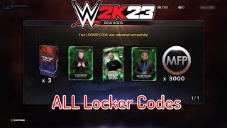 WWE 2K23 How To Use Locker Codes + All Locker Codes #wwe2k #wwe2k23 #lockercodes
