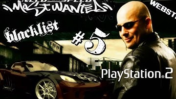 NEED FOR SPEED MOST WANTED BLACKLIST #5 WEBSTER