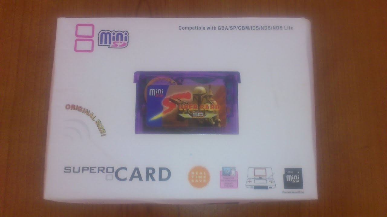 SUPERCARD MINI SD PARTE 5 SNES EN GBA YouTube