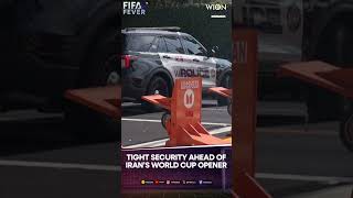 FIFA WC 2026: Tight Security Around LA Stadium Ahead Of Iran's World Cup Match | Shorts